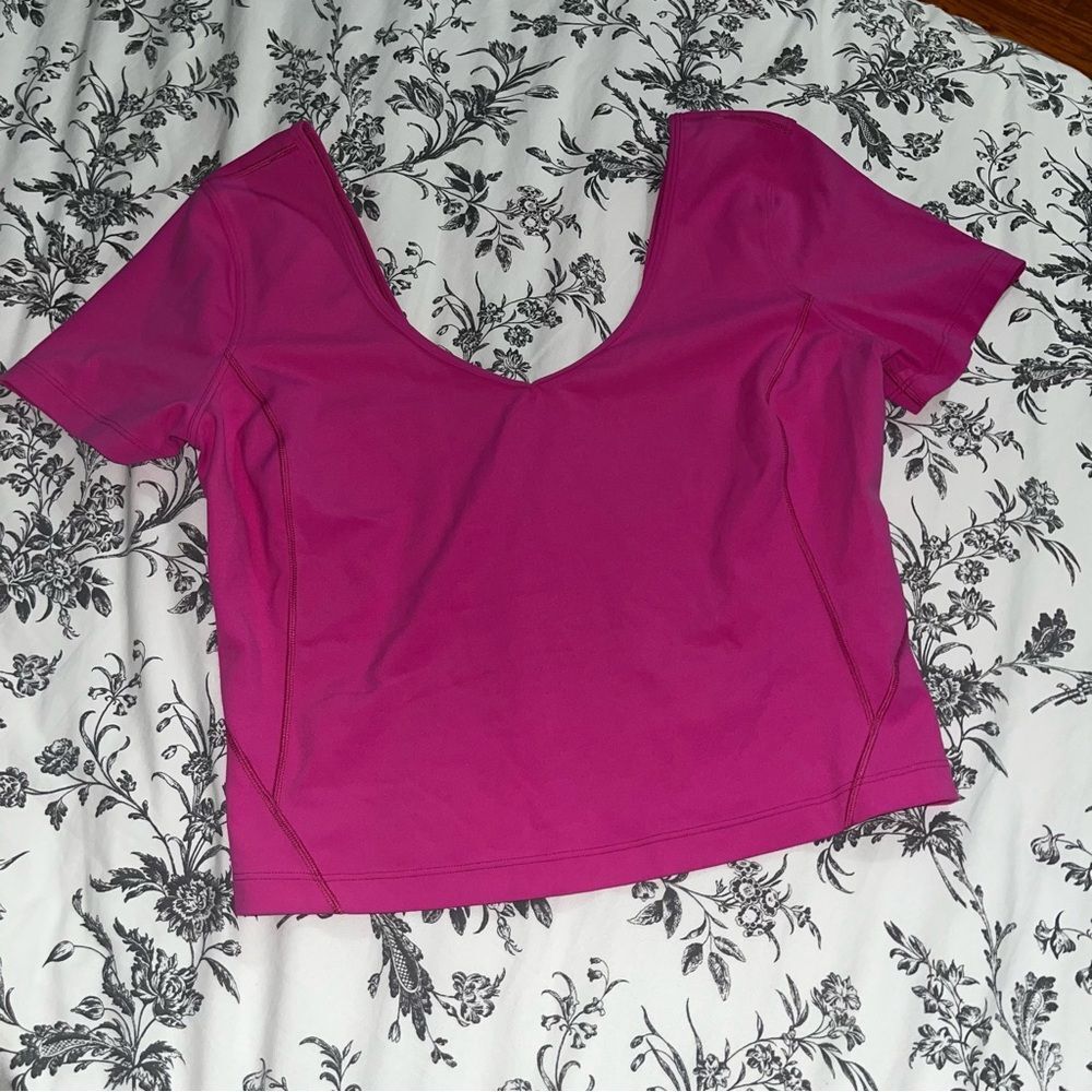 Lululemon align tank Sonic pink size 6 8